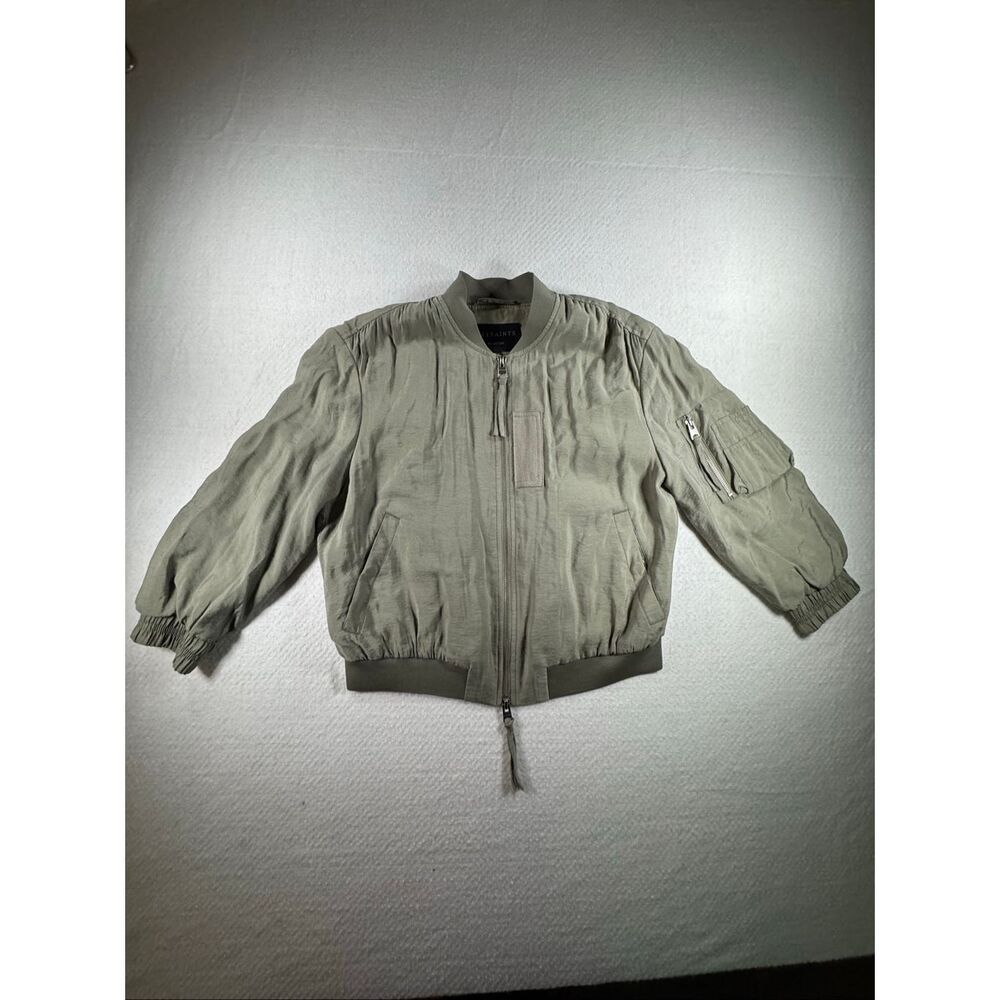 All Saints Angie Bomber Jacket *note - Picture 4 of 15